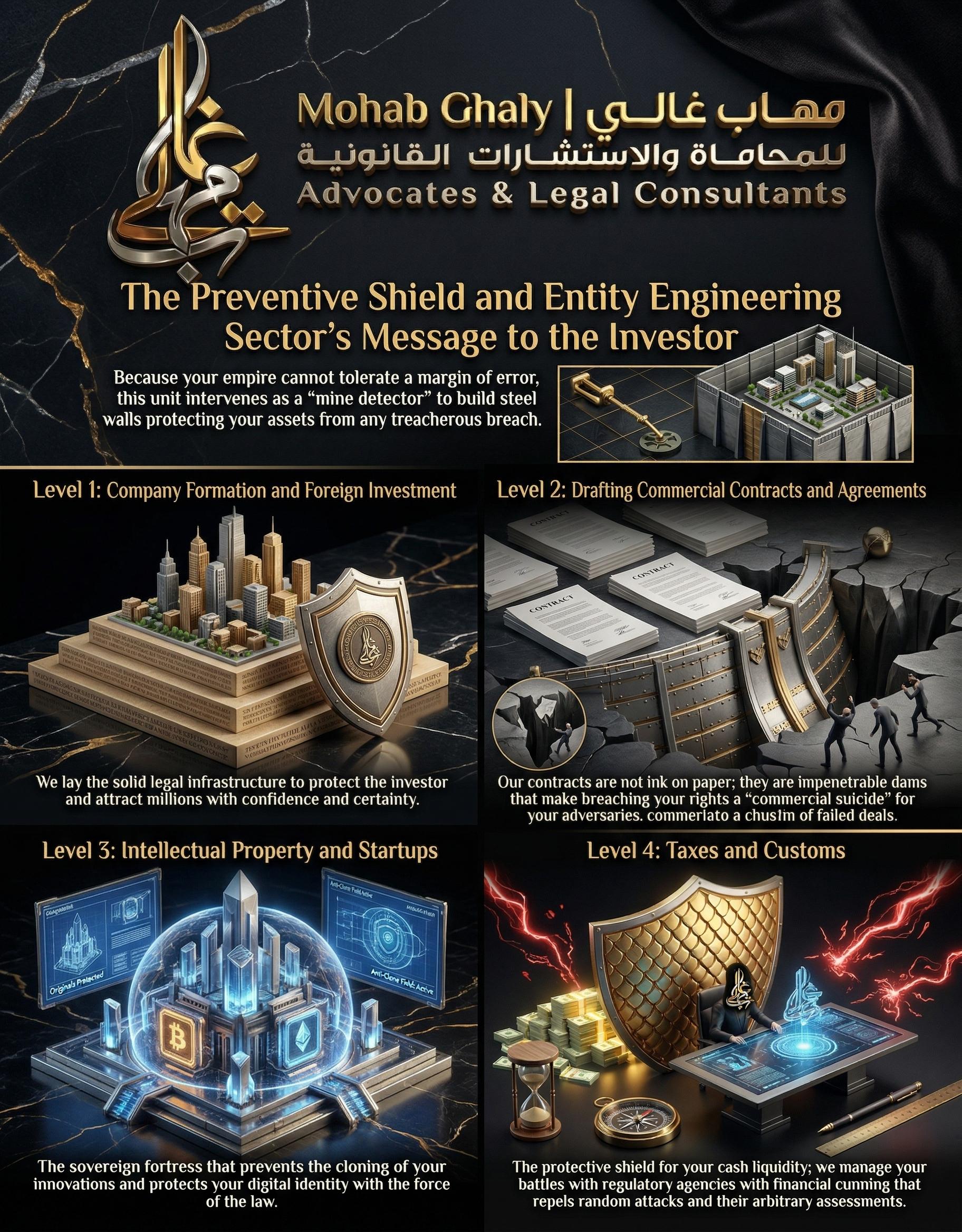 The Preventive Shield and Entity Engineering Sector's Message to the Investor
