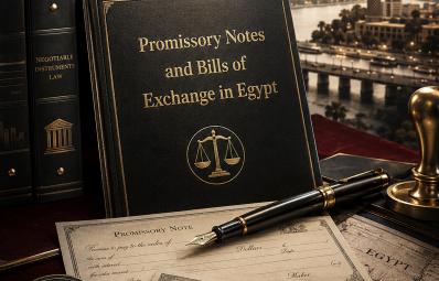 Promissory notes and bills of exchange in Egypt