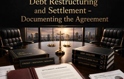 Debt restructuring and settlement: documenting the agreement