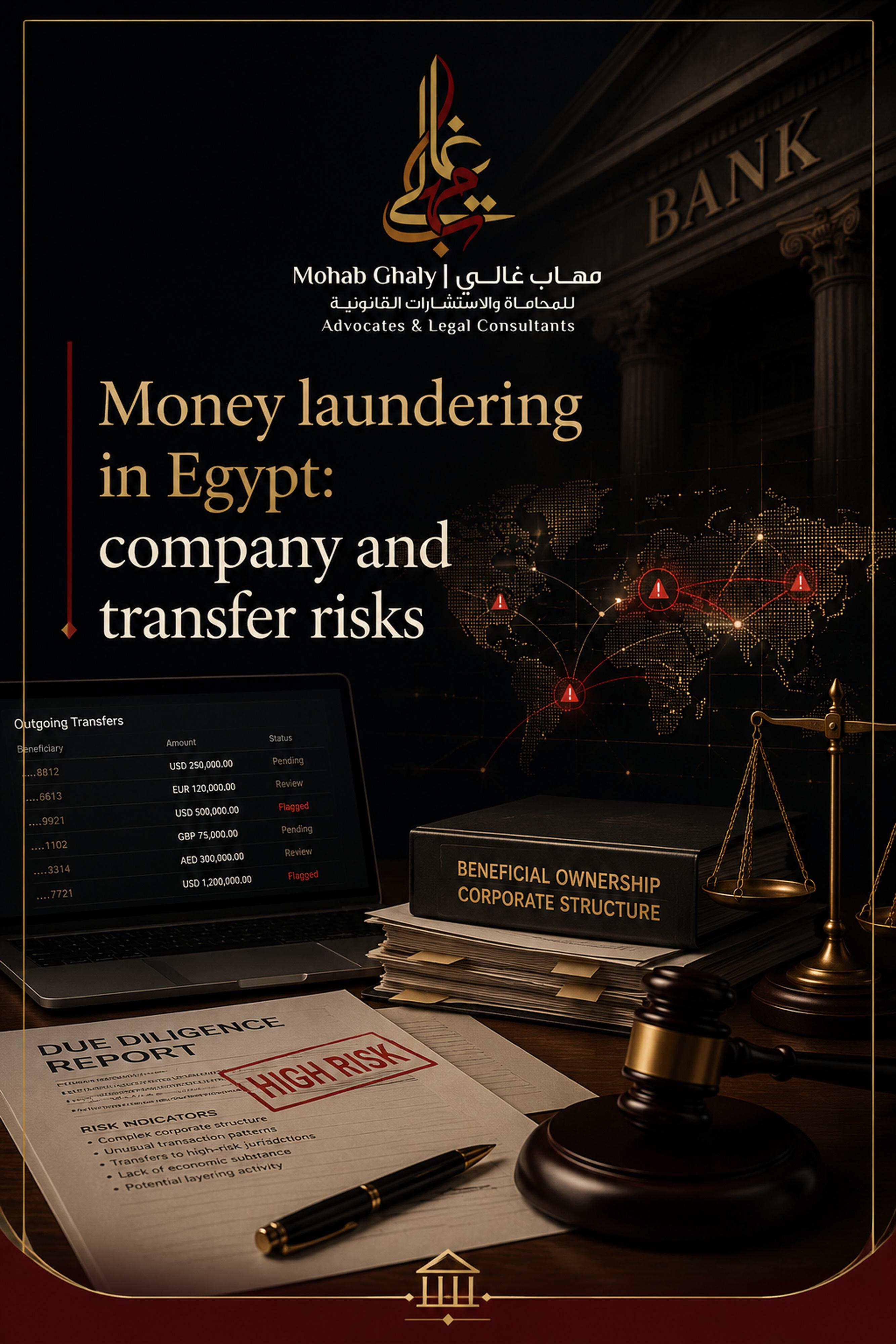 уголовный адвокат в Каире: практический гид по money laundering Egypt