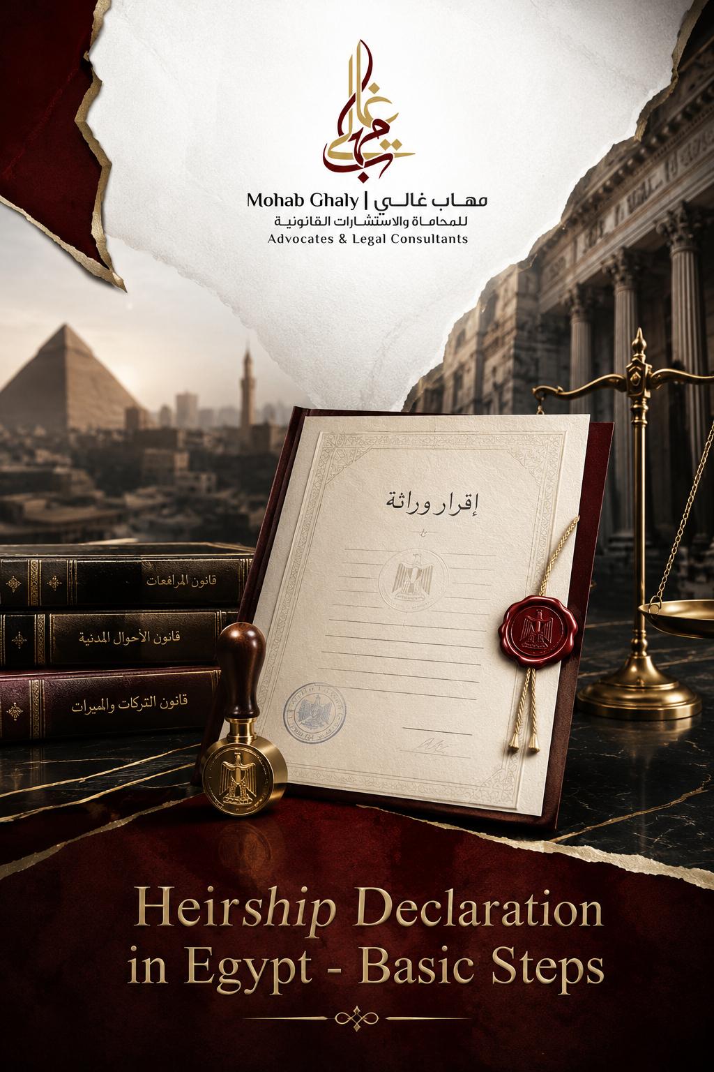 开罗家庭律师：heirship declaration Egypt 实务指南