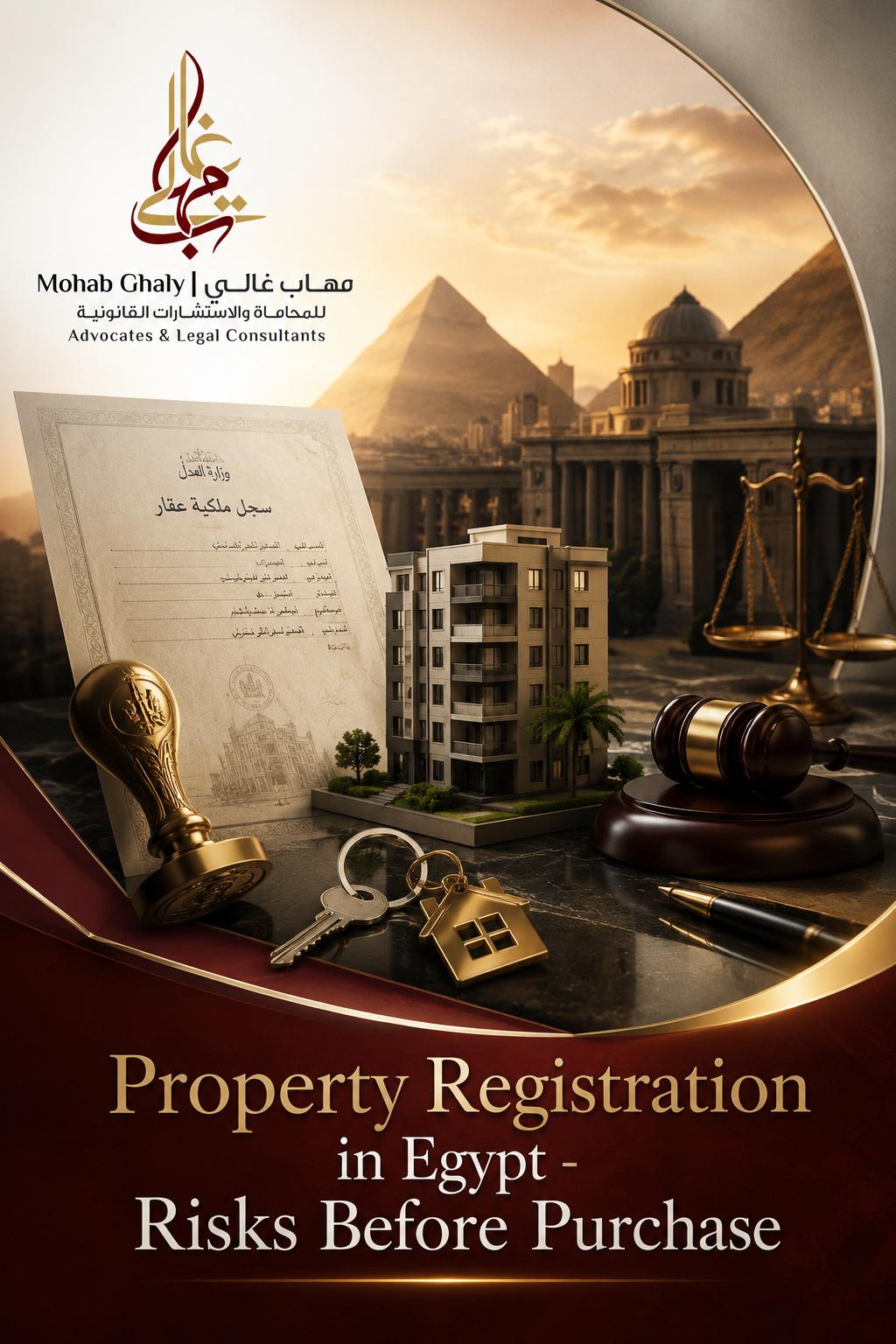 Property registration in Egypt: risks before purchase