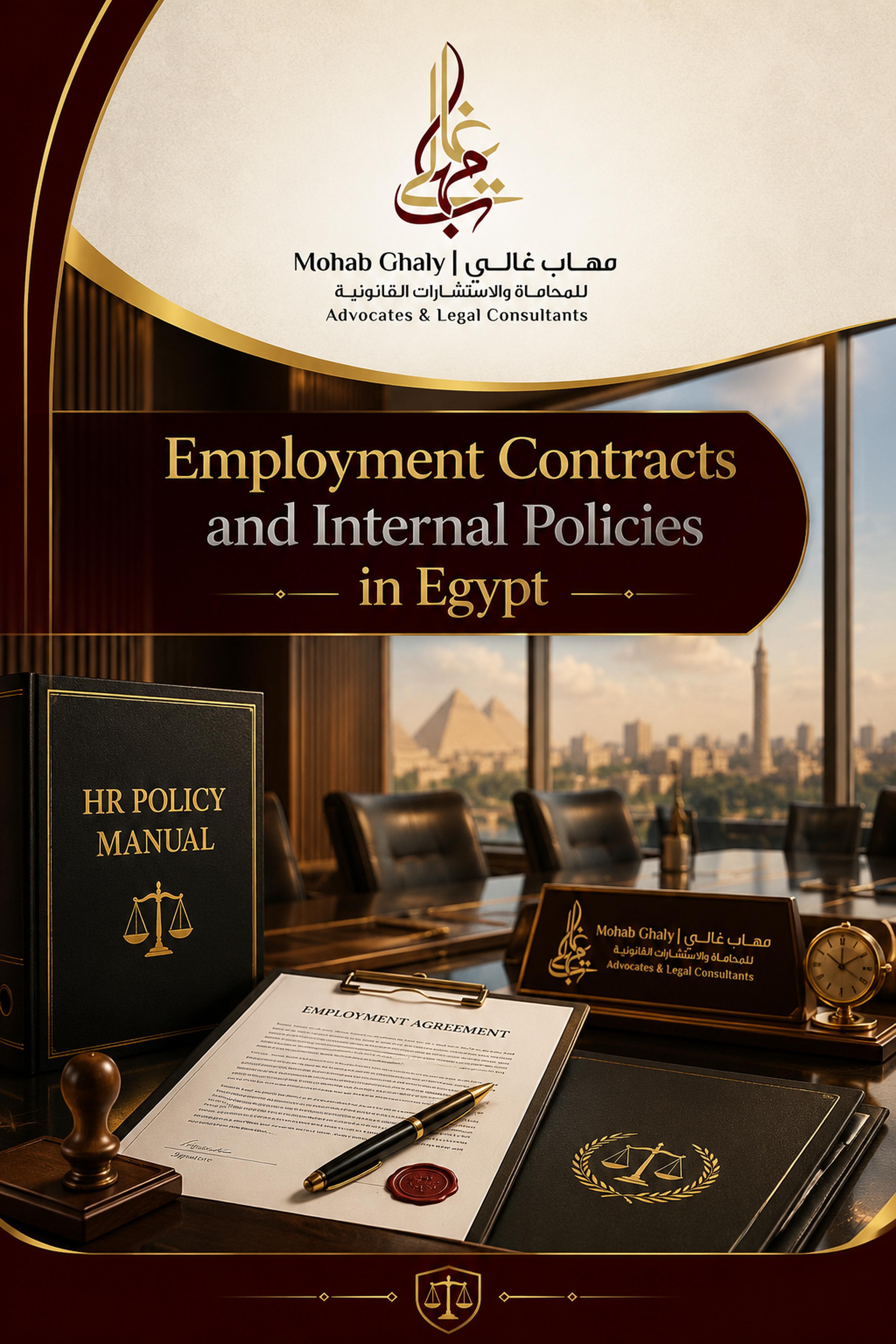 Employment contract in Egypt: key clauses before signing