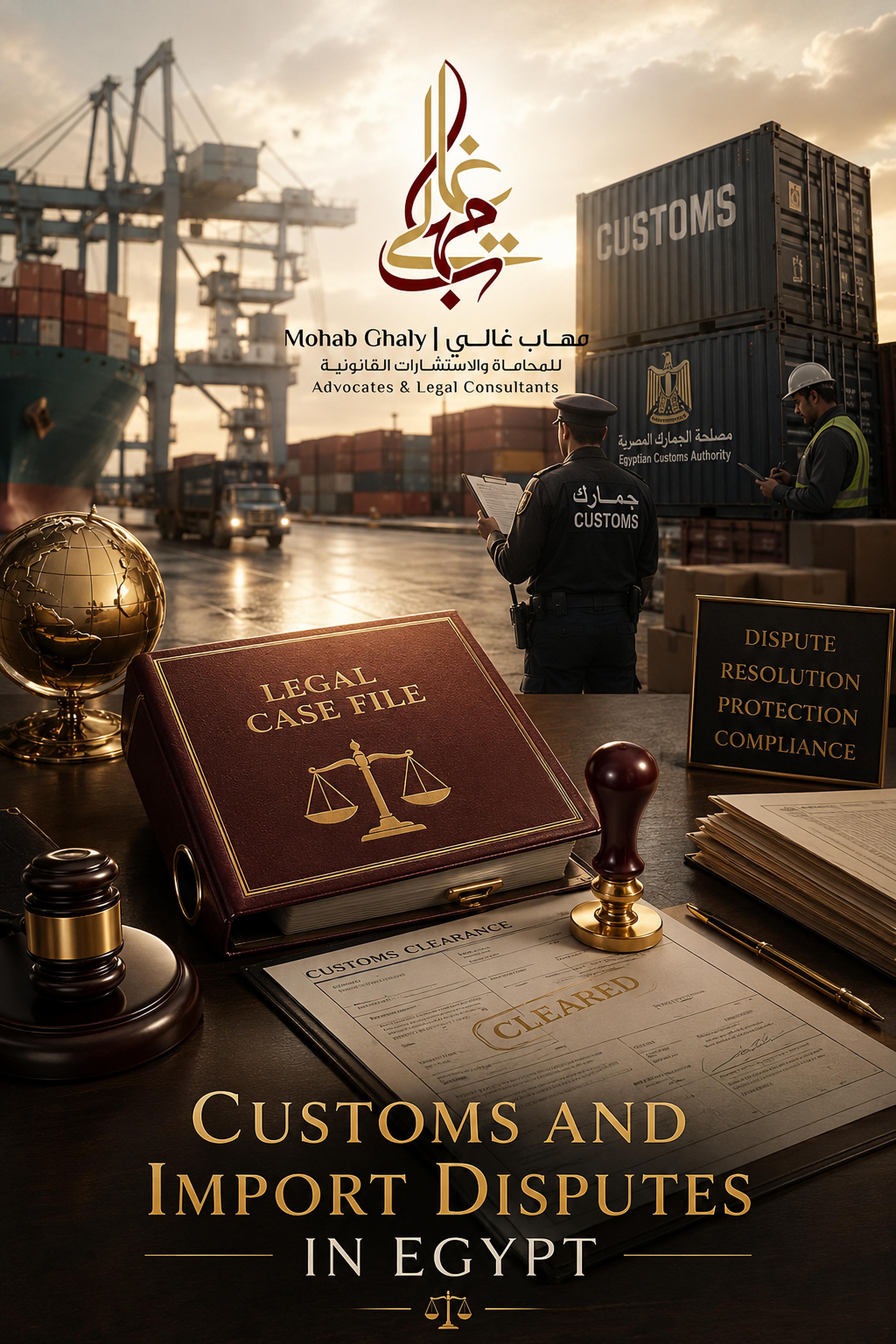 Customs and import disputes in Egypt