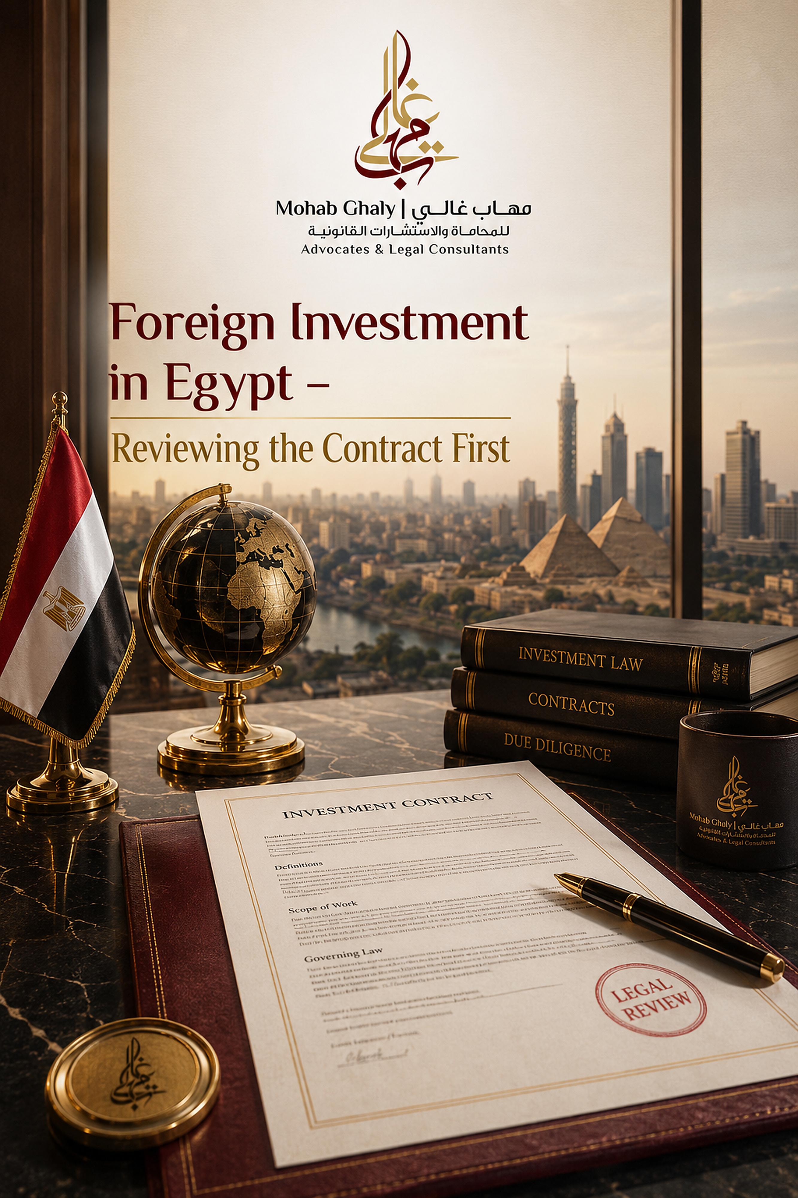 Foreign investment in Egypt: reviewing the contract first