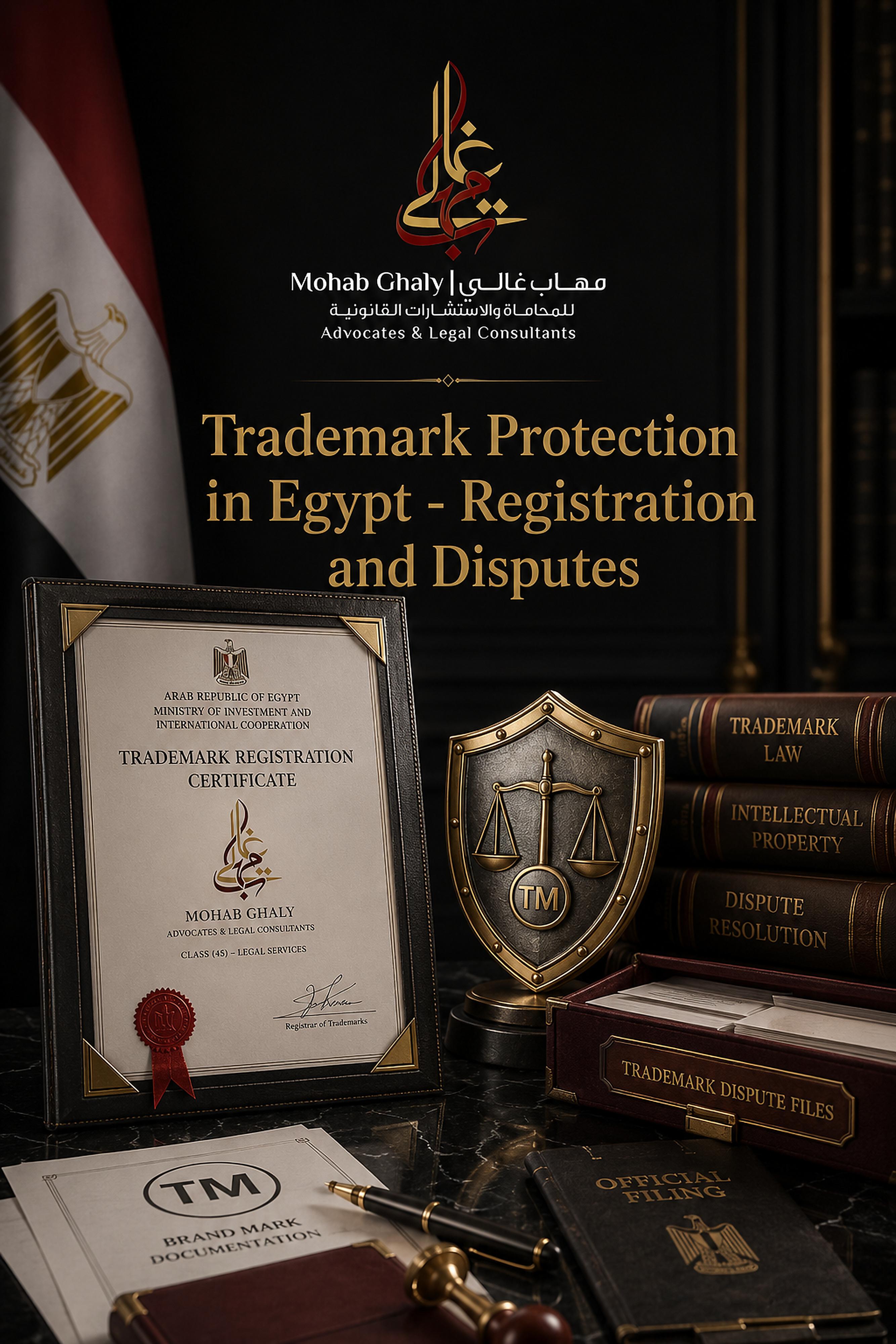 मिस्र में प्रशासनिक, कर और IP वकील: trademark protection Egypt के लिए व्यावहारिक कानूनी गाइड