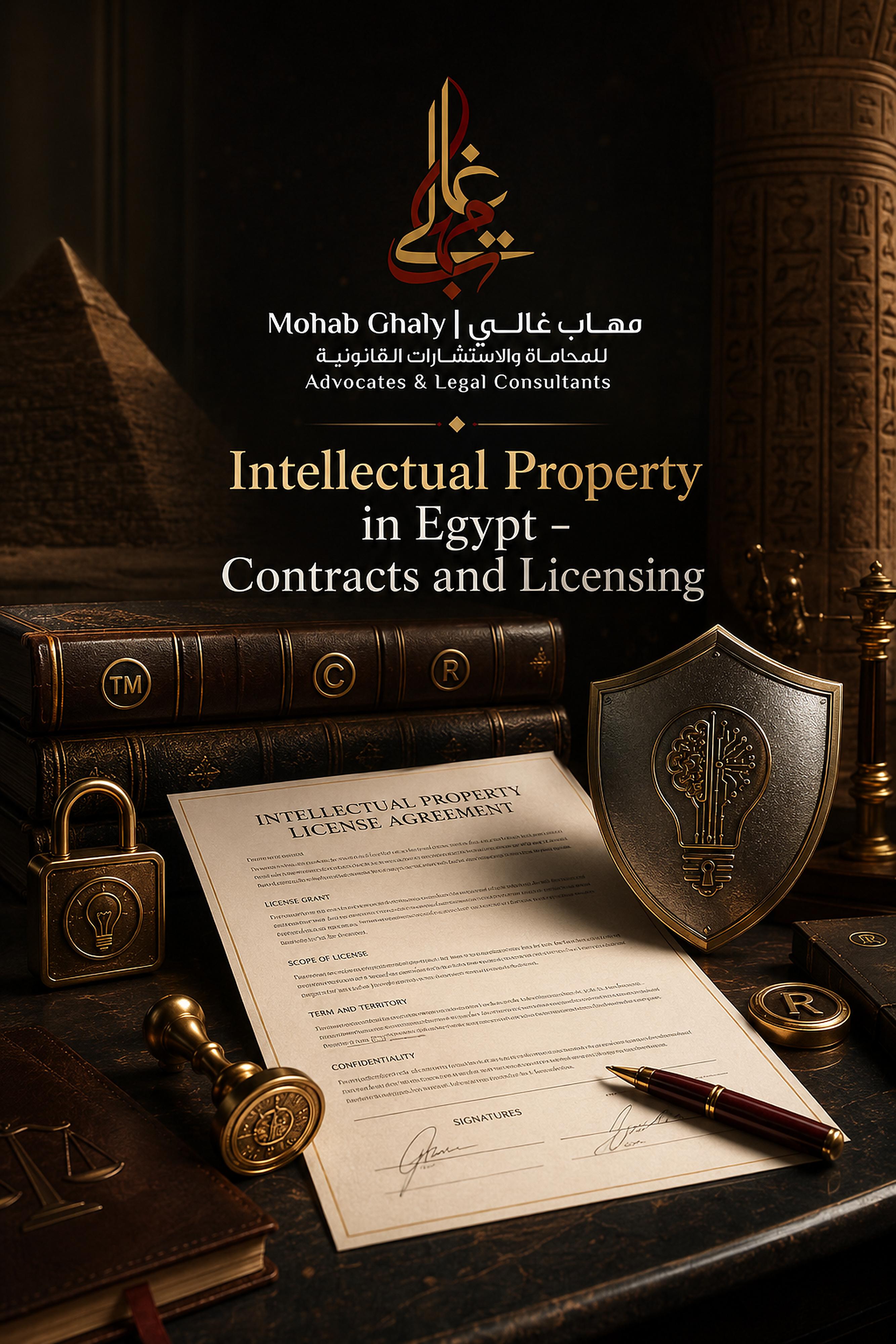 Intellectual property in Egypt: contracts and licensing